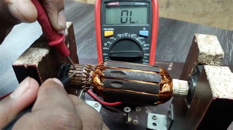 armature testing machine price|motor winding test with multimeter.